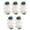 White, variant on Nieyigj 5Pcs Premium Rayon Camping Lantern Mantles Gas Lamp Replacements for Outdoor Backpacking Kerosene Lamps Accessories Double Clip Style High Brightness Universal Fit Parts