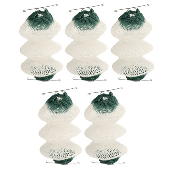 Falleo Clearance 5Pcs Camping Lanterns Mantles Gas Lamp Mantles for Camping Gas Lanterns Kerosene Lamp Double Clip Style