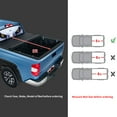 thumbnail image 2 of North Mountain 5ft Soft Roll Up Truck Tonneau Cover, Fits for 2016 - 2023 Toyota Tacoma 5ft (59.8"-60.5")Fleetside/Styleside Truck Bed, not for Flareside/Stepside Bed., 2 of 7