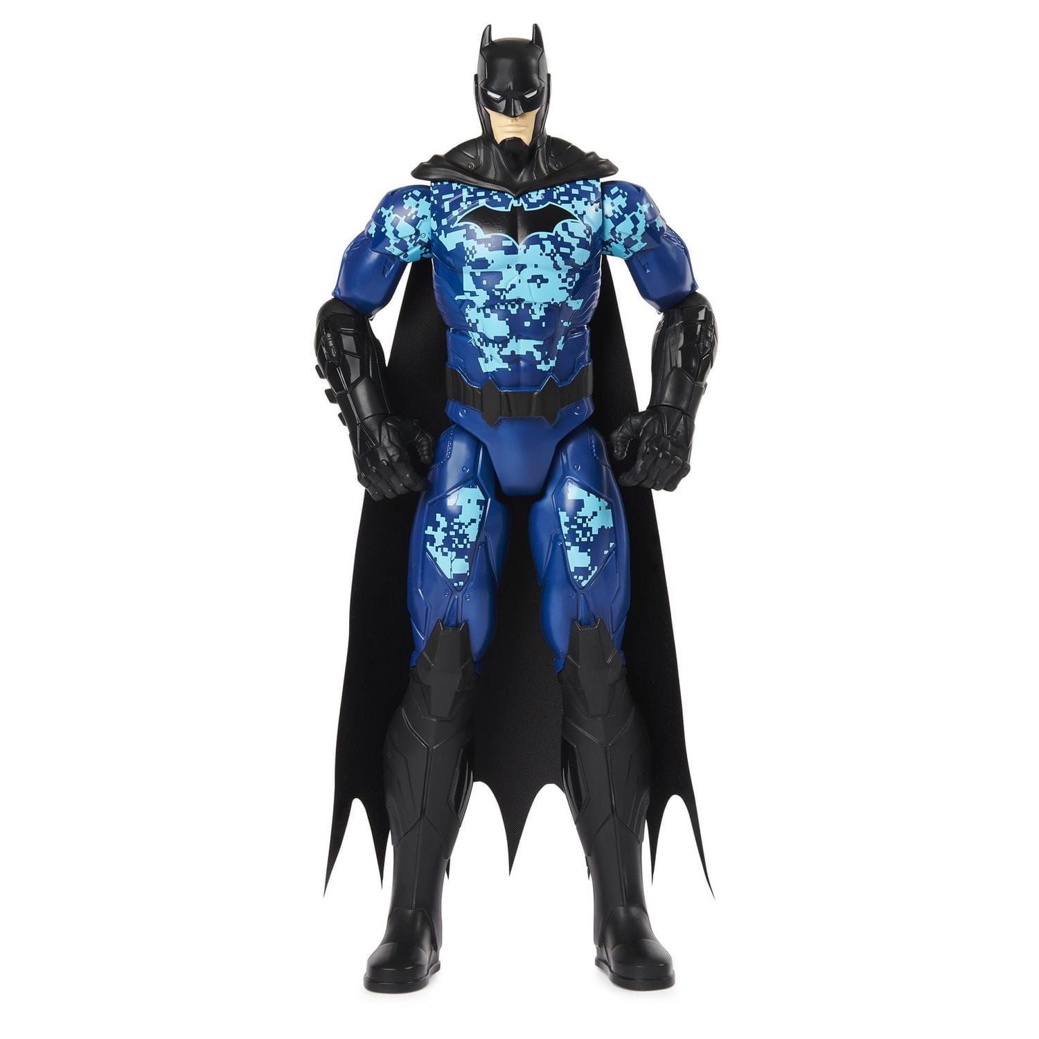 Batman 12-inch Bat-Tech Tactical Action Figure (Blue Suit), for Kids Aged 3 and up
