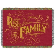 Real Salt Lake MLS Woven Tapestry Throw Blanket (48"x60")