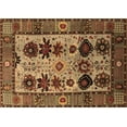 thumbnail image 1 of Ahgly Company Indoor Rectangle Oriental Brown Industrial Area Rugs, 2' x 3', 1 of 4