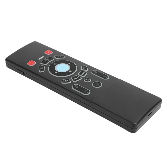 Remote Control Keyboard, Rechargeable Air Remote Mouse 6 Axes Gyroscope Backlit Mini With Signal Receiver For PC For Projector For Smart TV Box Standard Edition