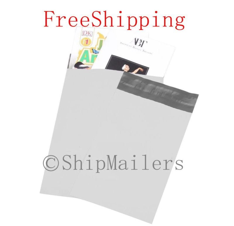 6X9 Light Poly Mailers Self Sealing Shipping Envelopes Bags ST ShipMailers