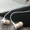 thumbnail image 4 of Joernso 1Set Earphone In-ear Heavy Bass Built-in Microphone Fashion Wired Headset for Game, 4 of 8