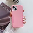 thumbnail image 3 of Compatible with iPhone 13 Case/iPhone 14 Case,Matte Heavy Duty Drop-Resistant Anti-Slip Anti-Scratch Phone Case for iPhone 13 / iPhone 14-Pink, 3 of 9