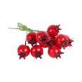 thumbnail image 3 of Ounissouiy Craft Mixed Red Artificial Flower Cherry Stamen Berries Bundle DIY Christmas Wedding Cake Caja de regalo Decoración Flores artificiales Tipo16 10 piezas Ounissouiy HA002022-16, 3 of 5