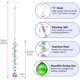 thumbnail image 5 of Adorno colgante H&D HYALINE & DORA Crystal Catcher, 53 cm, 5 of 9