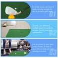 thumbnail image 4 of SHISUYAN 2pcs Golfs Chipping Mat Artificial Turf Mat Outdoor Backyard Golfing Mats, 4 of 8