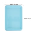 thumbnail image 2 of OULII 2Pcs Stainless Steel Jewelry Tray Storage Tray For Holding Nail Tools On Dressing Table, 2 of 8
