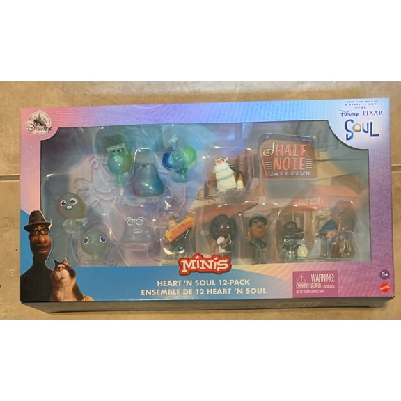 Soul Disney Pixar Heart 'N Soul Minis 12 Pack Figure Set NEW Factory sealed