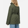 thumbnail image 4 of BSDJILFG Women's Casual Cotton Jackets Quilted Down Jackets Loose Belted Puffy Winter Coats 50%, 4 of 5