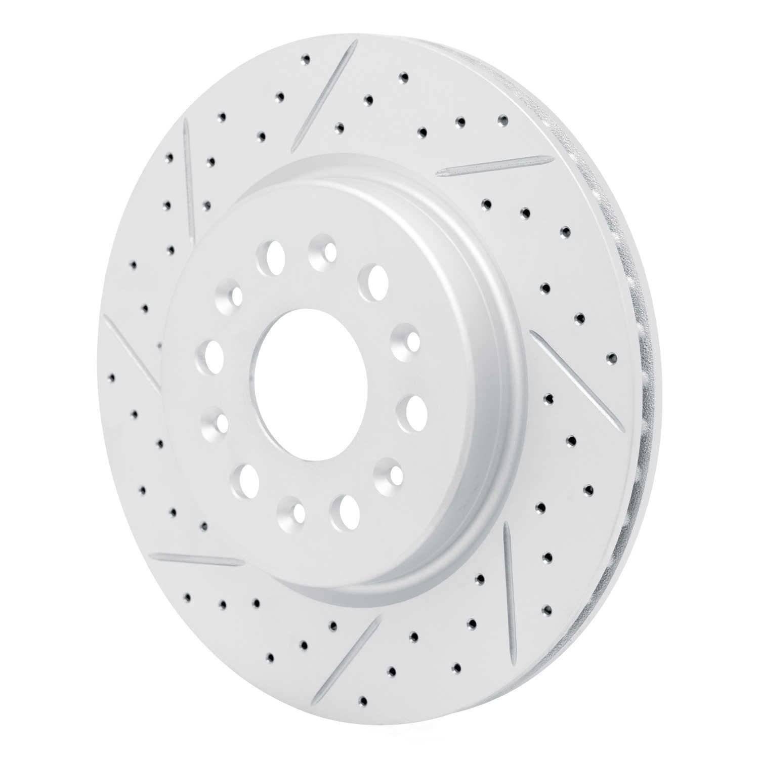 Dynamic Friction Company 830-48000L DFC Geoperformance Rotor - Drilled and Slotted