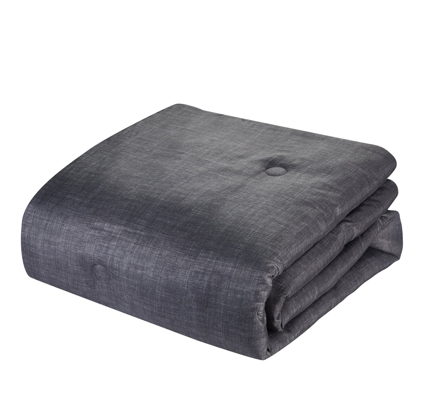 Mainstays Grey 8 Piece Bed in a Bag Comforter Set With Sheets, Twin/Twin XL