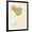 Black Frame, variant on Art.com Sun Palm I Mint Art Print by Moira Hershey, Brown Frame Wall Art, 17" x 21"