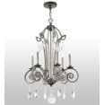 thumbnail image 2 of Meyda Tiffany 137321 Lucerne 6 Light 25" Wide Crystal Candle Style Chandelier - Antique, 2 of 3