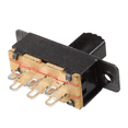 thumbnail image 3 of 30 Pcs SS22F25-G7 2 Position DPDT 2P2T Panel Mount Mini Slide Switch Solder Lug,30 x Slide Switch,Silver Tone & Black, 3 of 6