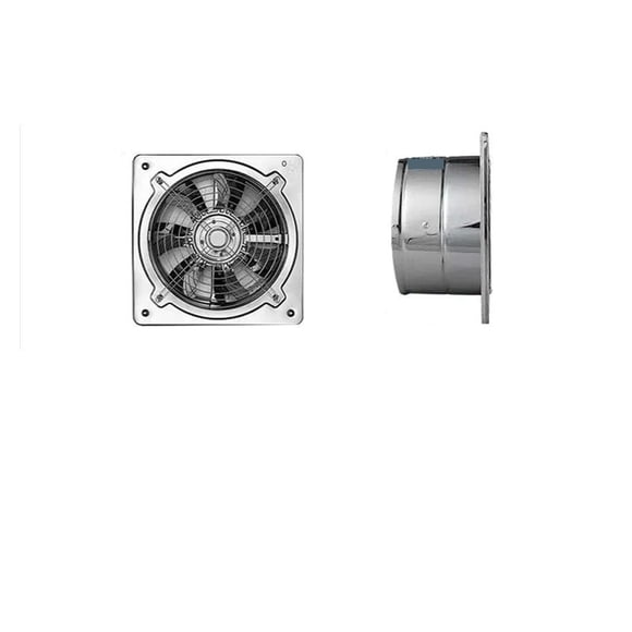 Stainless Steel Exhaust Fan Kitchen Exhaust Household Ventilator Simple Range Hood Exhaust Fan ,Portable