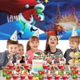 thumbnail image 5 of How the Grinchch Stole Christmas Party Supplies Decor Plates Fans Decorations Honeycomb Centerpieces Cake Toppers, 5 of 6