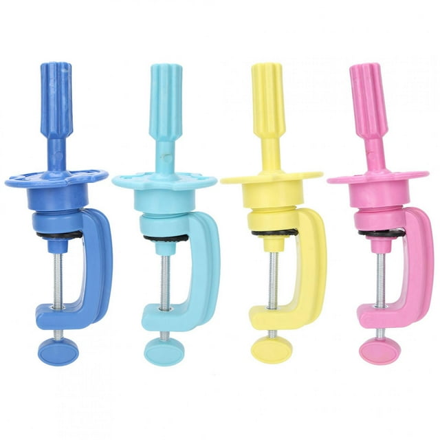 Soporte de cabeza de peluca, soporte de molde de cabeza falsa ajustable para peluquería, 4 Uds.