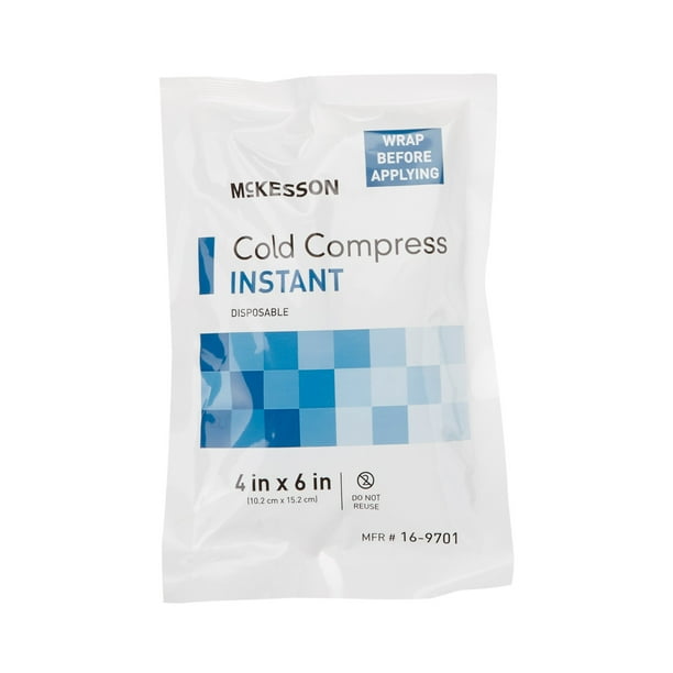 McKesson Reusable Hot & Cold Therapy Gel Pack - 6.75x10.5 Inch For Pain Relief & Injuries