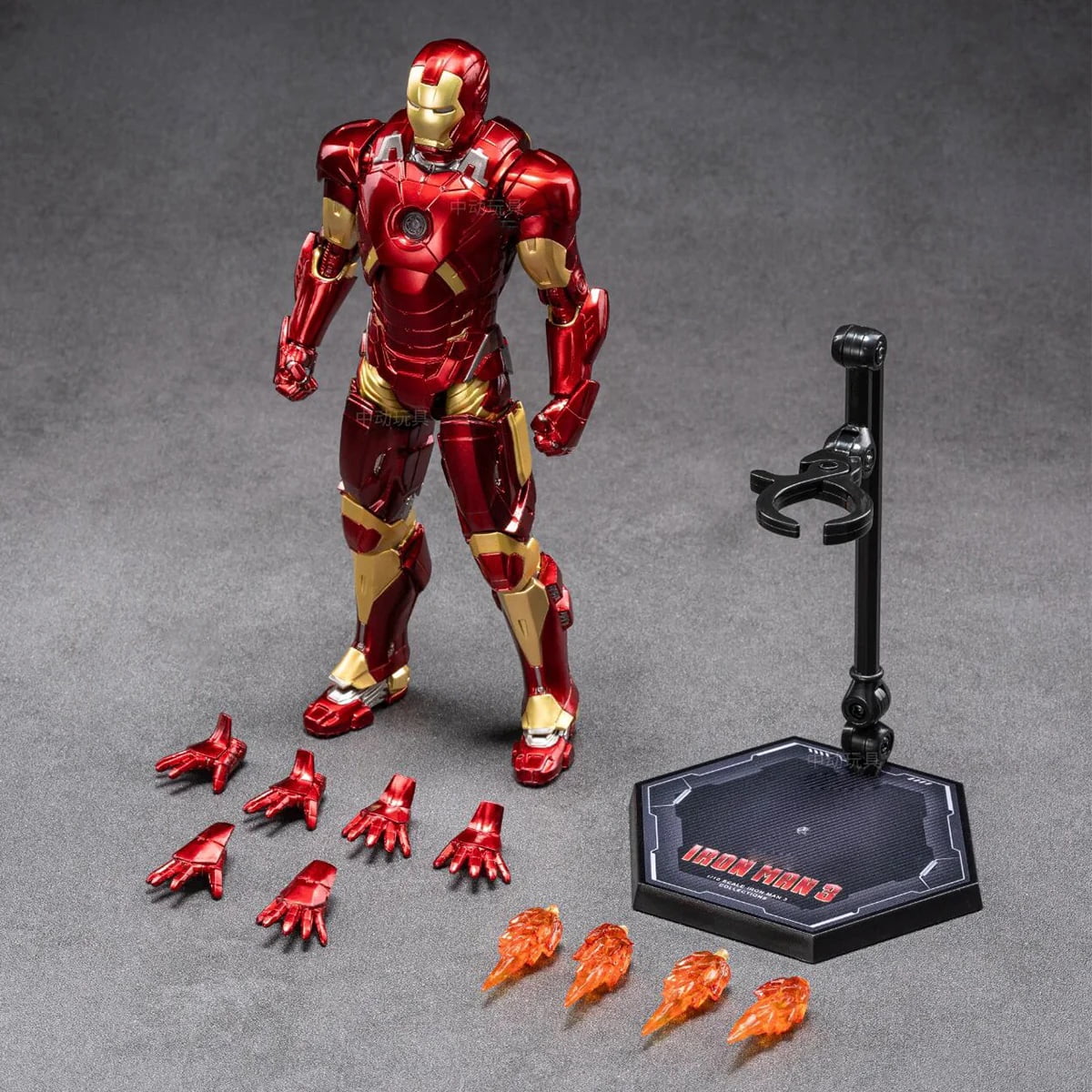 ZD Toys 1/10 Scale Iron Man MK12 Mark XII Advanced Suit Collector