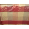 thumbnail image 3 of 100% Pure Silk Taffeta Fabric SHADES OF GREENS AND DUSTY ROSE PINKS Multi Color plaids TAFC10 54quot; wide, 3 of 9