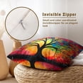thumbnail image 4 of Seasonal Tree Painting Pillow Covers - Watercolor Leaf Pillow Cases 20x20 Abstract Nature Botanical Throw Pillows Set of 2 Farmhouse Home Decor for Room Bed Outdoor, 4 of 6