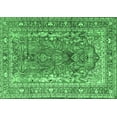 thumbnail image 1 of Ahgly Company Indoor Rectangle Persian Emerald Green Traditional Area Rugs, 3' x 5', 1 of 4