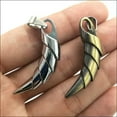 thumbnail image 6 of U8MO 1/5pcs men spiral charms pendants Jewelry DIY accessories for necklace 40*20mm-Silver-1pc, 6 of 7