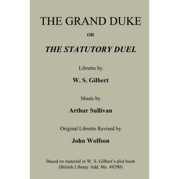 The Grand Duke, (Paperback)