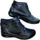 thumbnail image 4 of Botín Negro Confort Dama Casual Piel Vacuno 22-27 Cordones Enco Footwear mod.500 Botín confort Piel Vacuno, 4 of 6