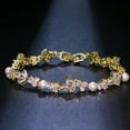 thumbnail image 2 of European And American Affordable Luxury Fashion Pearl Zircon Bracelet, 2 of 2