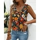 thumbnail image 5 of Camisetas sin mangas Gaharu para mujer, blusa con volantes, negra, XXL, 5 of 6