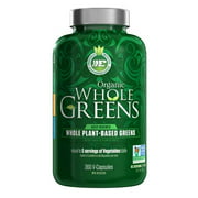 Ergogenics Nutrition - Organic Whole Greens, 360 Capsules
