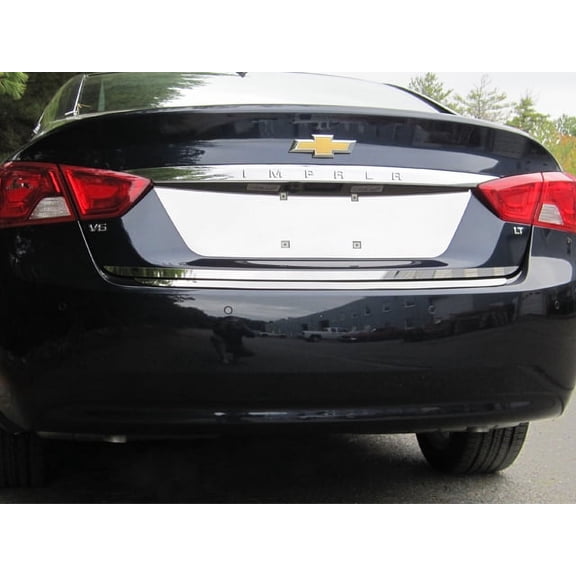 Stainless License Plate Bezel 1Pc Fits 2014-2020 Chevrolet Impala LP54135 QAA