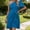 Blue, variant on One Shoulder Chiffon Mini Dress for Women Summer Elegant Ruffle Short Sleeve Formal Cocktail Wedding Guest Dresses