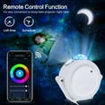 thumbnail image 4 of Wifi App Starry Sky Projector Projector Stars Moon Voice Music White standard, 4 of 8