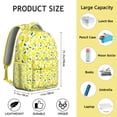 thumbnail image 6 of Citrus Lemon Backpack - Roomy College Rucksack with Padded Laptop Sleeve, Fashionable Bookbag for High School Students, Lightweight Durable Design, Great Gift for Campus Life, 6 of 6