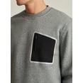 thumbnail image 3 of Bonobos Fielder Men's and Big Men's Fleece Crewneck Sweatshirt, Up to Size 3XL, 3 of 7