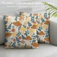 thumbnail image 3 of Orinice Mushroom Flowers Pattern Graphic Decorative Throw Pillow Cover for Home Couch Living Room Bed Sofa - Printed on Both Sides - Pillow Case 1PC 20x20in, 3 of 5