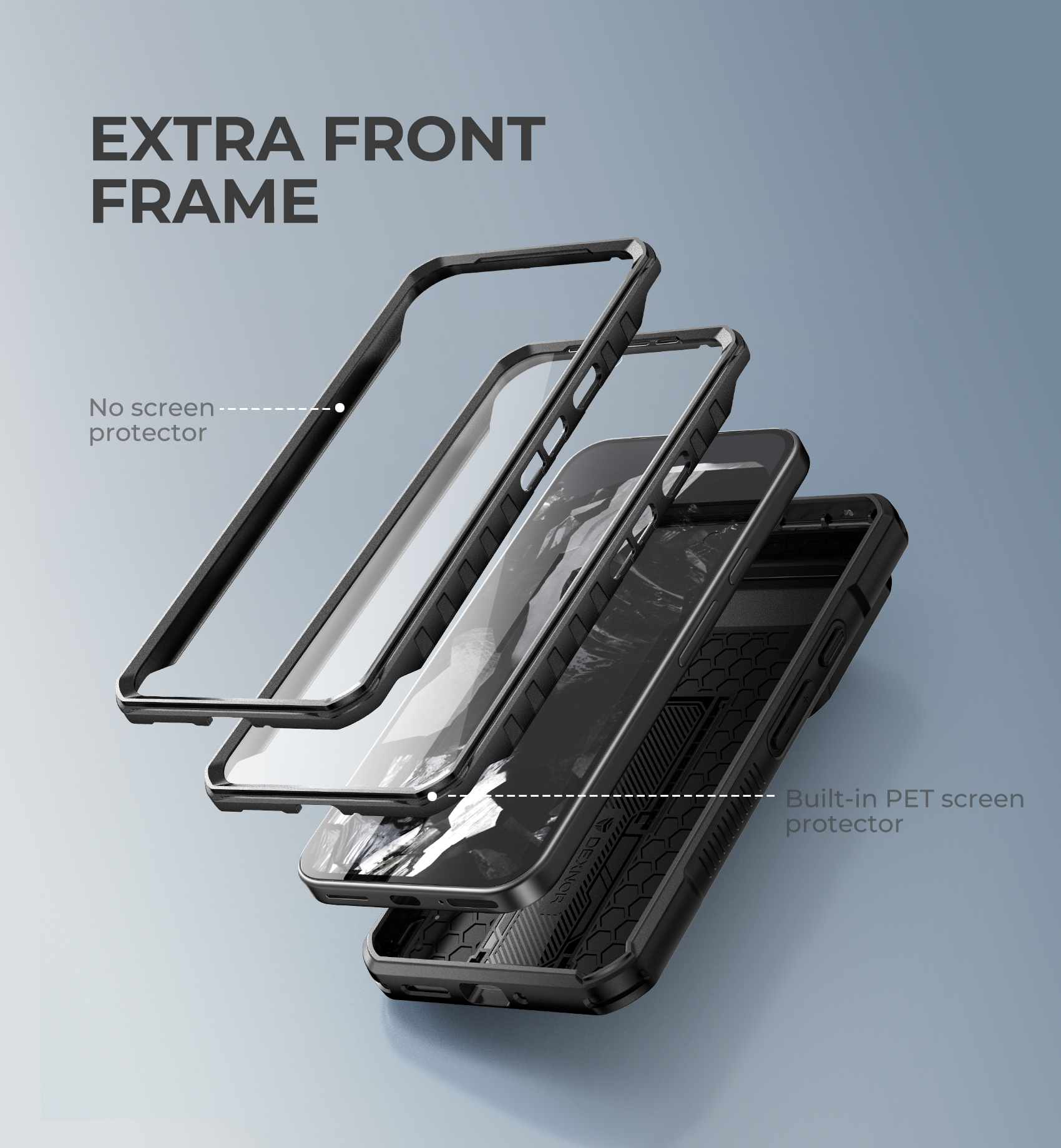 Dexnor Google Pixel 9 Pro XL Case With Kickstand photo 3