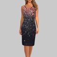 thumbnail image 2 of B91xZ Dresses for Women 2024 Robe d'Invité de Mariage Décontractée Ample Robe Longue Sans Manches Fendue Maxi Robes,RD1 L, 2 of 4