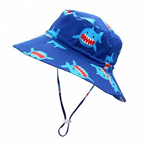 XYCCA Kids UPF50+ Safari Sun Hat Breathable Bucket Hat Summer Play  Hat---2-4T