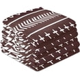thumbnail image 5 of Retro Ethnic Elephant Tea Towels Set of 6 Inidan Kitchen Dish Cloth with Hanging Loop, 18"x28"Lint-Free Absorbent Towel for Kitchen Drying Wiping and Cleaning, 5 of 5
