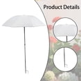 thumbnail image 6 of oshhni Plant Umbrella Upgraded Garden Shade Cover for Flower Pot Vegetables Fishing white, 6 of 9