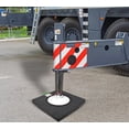 thumbnail image 6 of 24"x24"x2" Heavy Duty Outrigger Pad for RV with Recessed Radius - Black Stabilizing Jack Landing Pad for Crane, Wrecker, Tow Truck, RVs, 6 of 9