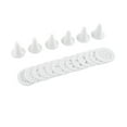 thumbnail image 1 of FUTUREORYY Manual Operation Cookie Piping Presser Baking Tool White 1 Set, 1 of 8
