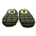 thumbnail image 7 of Brookstone Men's Quilted Puffer Slipper Socks, 1-Pack, Sizes M/L-L/XL, 7 of 7