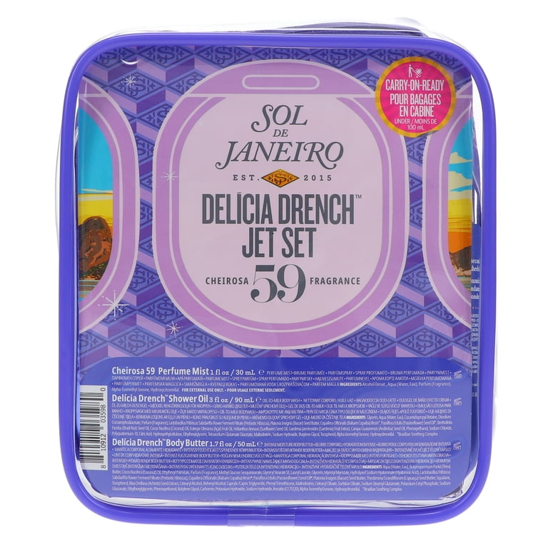 Sol De Janeiro, Skincare Set, Delicia Drench Jet Set, Travel Ready